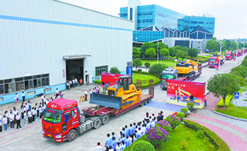 廣西自然災害救援項目柳工設備發車儀式舉行