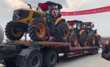 開門紅！柳工重型拖拉機批量發運