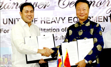 公司設備參與菲律賓城市重建