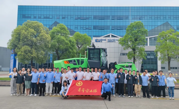 柳工智慧綠色機械研創青年突擊隊入選2023年度“廣西青年突擊隊十佳案例”