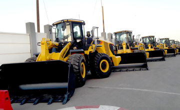 CLG856H裝載機“點爆”地中海沿岸