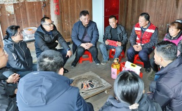 賴頌平帶隊赴三江開展鄉村振興考察調研暨新春慰問活動